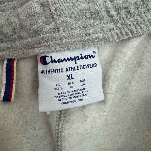 Champion Powerblend Fleece Oxford Gray Joggers Size XL NWT - Picture 4 of 7